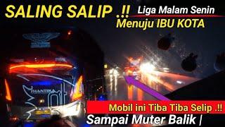 SADIS HR INI‼️TERGELINCIR SAMPE MUTER BALIK  PO. HARYANTO DI SERANG BUS BALAP MURIA RAYA