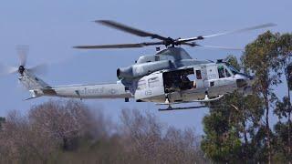 UH-1Y Venom flybys at Ventura County Air Show 2015