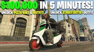 *NEW* Pizza Delivery & LS Tags Guide Street Artist Outfit GTA Online Complete Money Making Guide