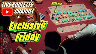  LIVE ROULETTE  Exclusive Friday In Las Vegas Casino  Watch Biggest Win  2024-10-04