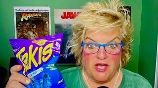 ASMR Hottest Blue Takis EVER #chips #takis #eating #asmreating