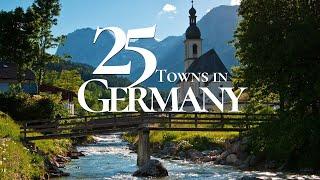 25 Most Beautiful Small Towns to Visit in Germany 4K    Germany Travel Guide