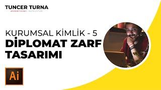 Kurumsal Kimlik 5 - Diplomat Zarf Tasarımı