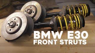 BMW E30 Front Struts Restoration