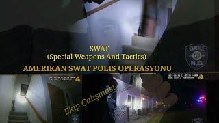 U.S.A SWAT Polislerinin Şüpheliyi Vurma Anı #yerliaynasız #amerikanpolisi #swat #polis #amerika