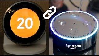 How to link Amazon Echo to NEST Thermostat 3rd Generation - Connect NEST to Alexa