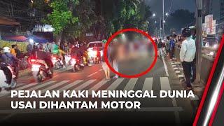 Pejalan Kaki Meninggal Dunia Usai Dihantam Pengendara Motor di Jakarta Selatan  OneNews Update