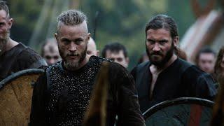 Vikings - King Aelles men attack Ragnar and his men  Full Battle 1x7 Full HD