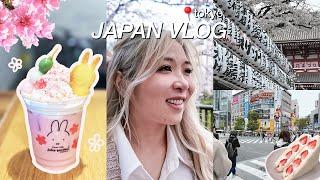 japan vlog   cherry blossom season cute cafes all you can drink