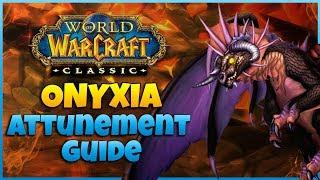 FULL Onyxia Attunement Guide - Alliance   A Step by Step Quest Guide  WoW Classic 1.13