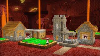 ПОЧЕМУ НАША ДЕРЕВНЯ ЖИТЕЛЕЙ ОКАЗАЛАСЬ В АДУ В МАЙНКРАФТ  Компот Minecraft