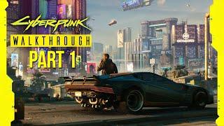 CYBERPUNK 2077 Gameplay Walkthrough Part 1 - CORPO Full Game 60fps RTX Ultra Ray Tracing