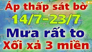 Dự báo thời tiết mới nhất ngày mai 1472024  dự báo bão mới nhất  thời tiết 3 ngày tới