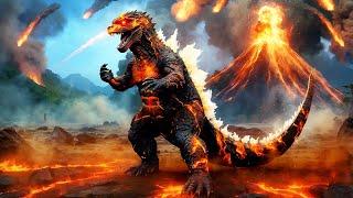 Lava Godzilla Rampage Dino Land Under Attack  Epic Dinosaur Fights 2024