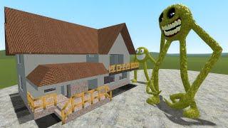 HOUSES vs Roblox Innyume Smileys Stylized Nextbot in Garrys Mod