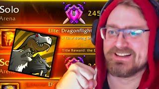 THE ELITE PUSH IN SEASON 4 IS FINALLY OVER  10.2.7 Dragonflight Solo Shuffle Gameplay