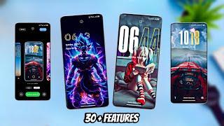 30 + Features Theme Available For Xiaomi HyperOS  Try This Fantastic Theme Multiple Animation 