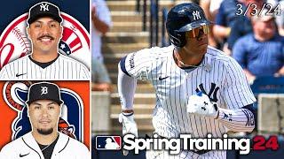 New York Yankees vs Detroit Tigers  Spring Training Highlights  3324