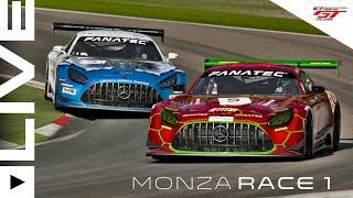 LIVE  Race 1  Monza  ERF GT Challenge 2024  Round 3