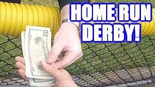 PAYING TO REPLACE BROKEN GLASS IN A HOME RUN DERBY  On-Season Softball Series