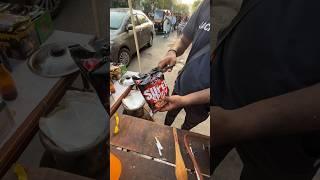 Indian Boy Selling Super Spicy Korean Maggi  Indian Street Food #shorts #short #youtubeshorts