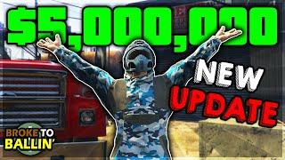 The New $5000000 Chop Shop DLC  Broke to Ballin #47 - GTA Online E&E