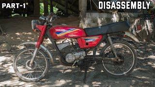 Yamaha RXT135 Restoration Part 1 May problema ang chassis