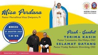 Misa Perdana dan Pisah Sambut - 27 AGUSTUS  2023 09.00 WIB - Paroki Curug Gereja Santa Helena