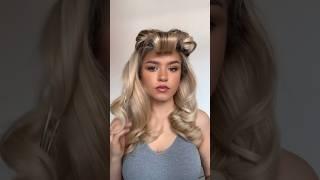 Barbie inspired blow dry technique