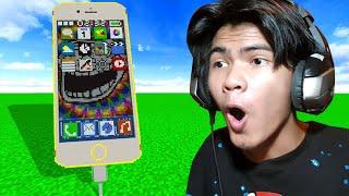 ទូរស័ព្ទ iPhone ដែលអាច​ចុចបាន ក្នុងMinecraft