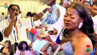 Young Millionaire musician Frank Naro gifts TikTok Queen Asantewaa 2000 pounds at her Birthday party