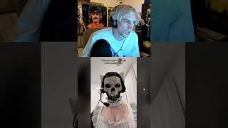 XQC Finds Female Ghost On TikTok #Shorts