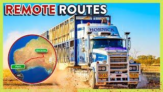 Truck Drivers Take On The Most Remote Desert Routes