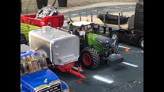 UZAKTAN KUMANDALI TRAKTÖR VE KAMYONLAR   Rc TRACTOR & Farm Machines in Grain Harvest action.