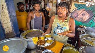 Gareebo Ka 5 Star Hotel Wala Cheapest Bihari Mutton Chawal Thali Rs. 70- Only l Patna Street Food