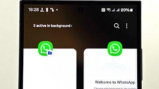 How To Use 2 WhatsApp Accounts in Samsung Galaxy S24 Ultra