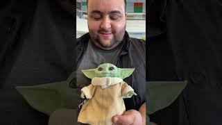 Canlı oyuncak Yoda baby’i deniyorum  #shorts #tiktokviral