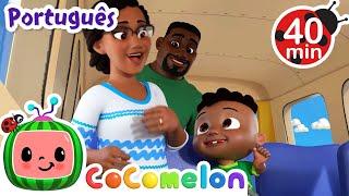 As rodas do ônibus versão 4  Músicas Infantis e Desenhos Animados em Português  CoComelon