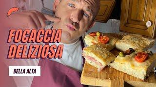 Questa FOCACCIA è DELIZIOSA Un impasto facile e veloce per un risultato WOW