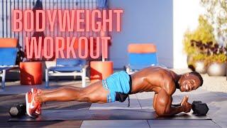 20 Minute Bodyweight Workout Follow Along