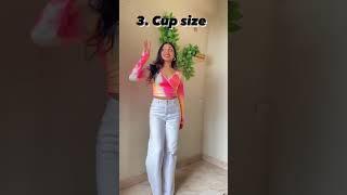 Lingerie guide - Bra Size #fashionhacks #stylingtips #stylehacks #lingerie #shorts #explore #haul