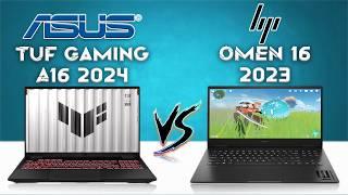 ASUS TUF Gaming A16 2024 vs HP Omen 16 AMD 2023  Which Gaming Laptop You Must Have  Tech compare