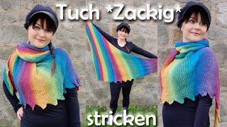  Tuch *Zackig* stricken - Anfängertauglich 