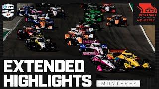 Extended Race Highlights  2024 Firestone Grand Prix of Monterey at Laguna Seca  INDYCAR SERIES