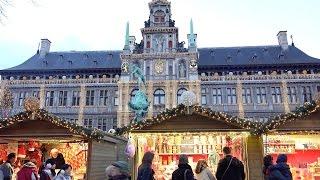 Antwerp - Kerstmarkt Antwerpen 2014 in 4K Ultra HD