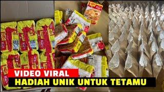 DOORGIFT UNIK MAGGI UNTUK TETAMU MAJLIS RESEPSI BUAT RAMAI SUKA