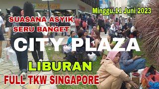 Asyik Seru Banget Nich Off Day nya Mbak2 Tkw Singapore City Plaza Paya Lebar @AsihNgawi