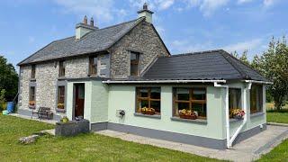 Delightful cottage for sale in Ireland near Elphin Co. Roscommon.  Stunning countryside location.