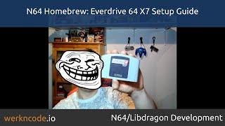 N64 Homebrew Everdrive 64 X7 Setup Guide