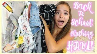 Back To School Try On Clothing Haul Trendy & Affordable